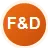 F&D GmbH logo